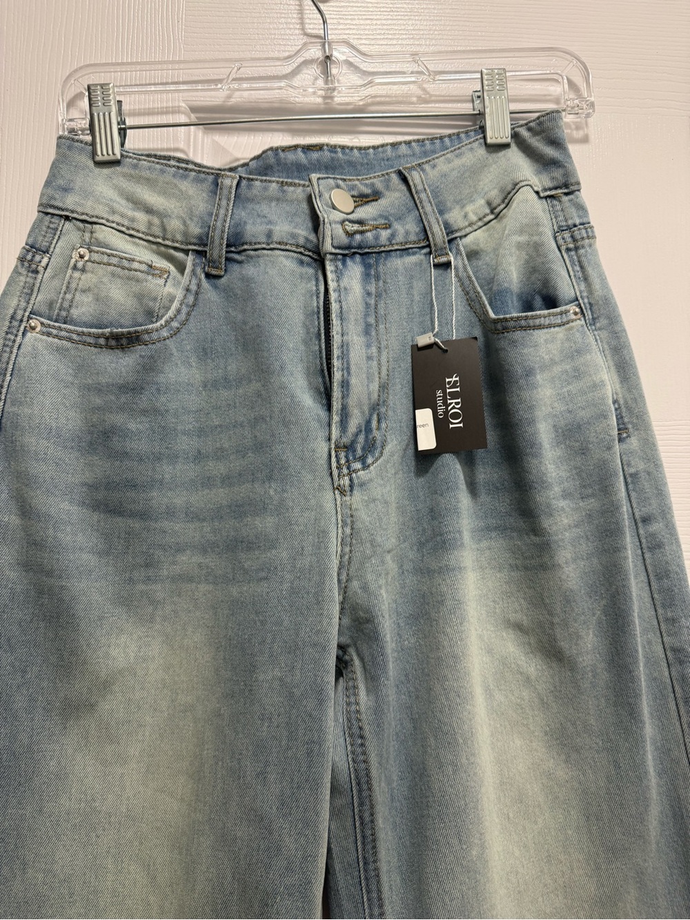 Wide Leg flared stretchy jeans by Elroi Stidio - Picture 3 of 5